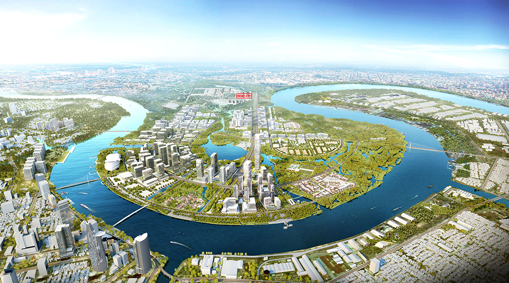 Vị trí dự án New City Thủ Thiêm