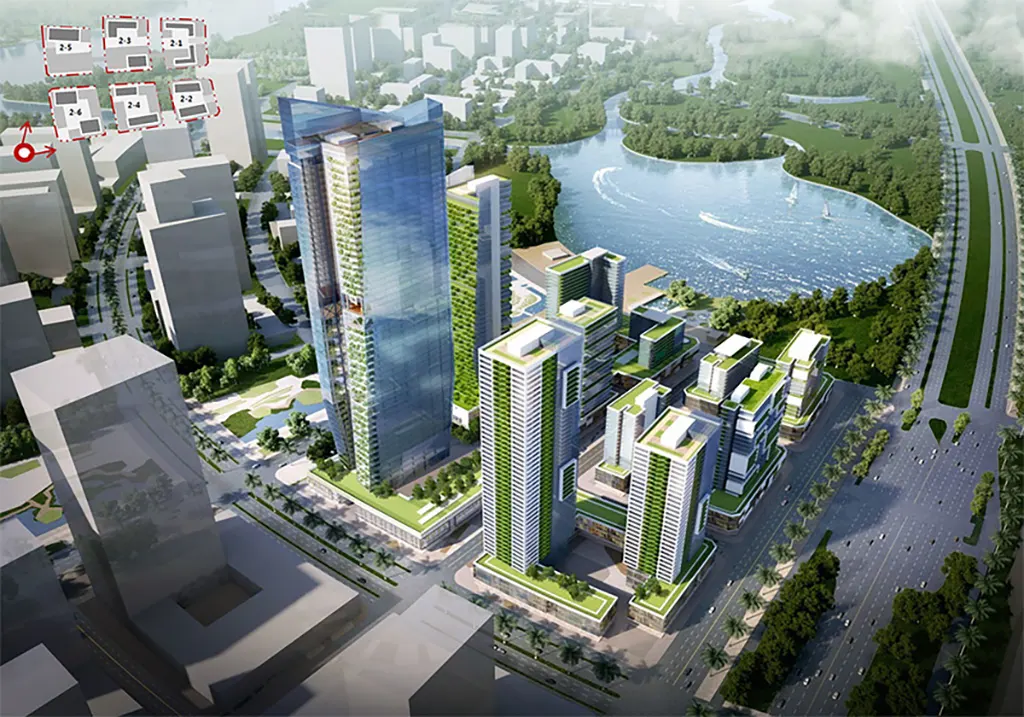 Phối cảnh dự án Lotte Thủ Thiêm