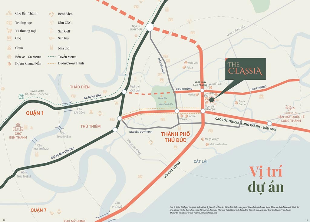 Bản đồ vị trí của dự án
