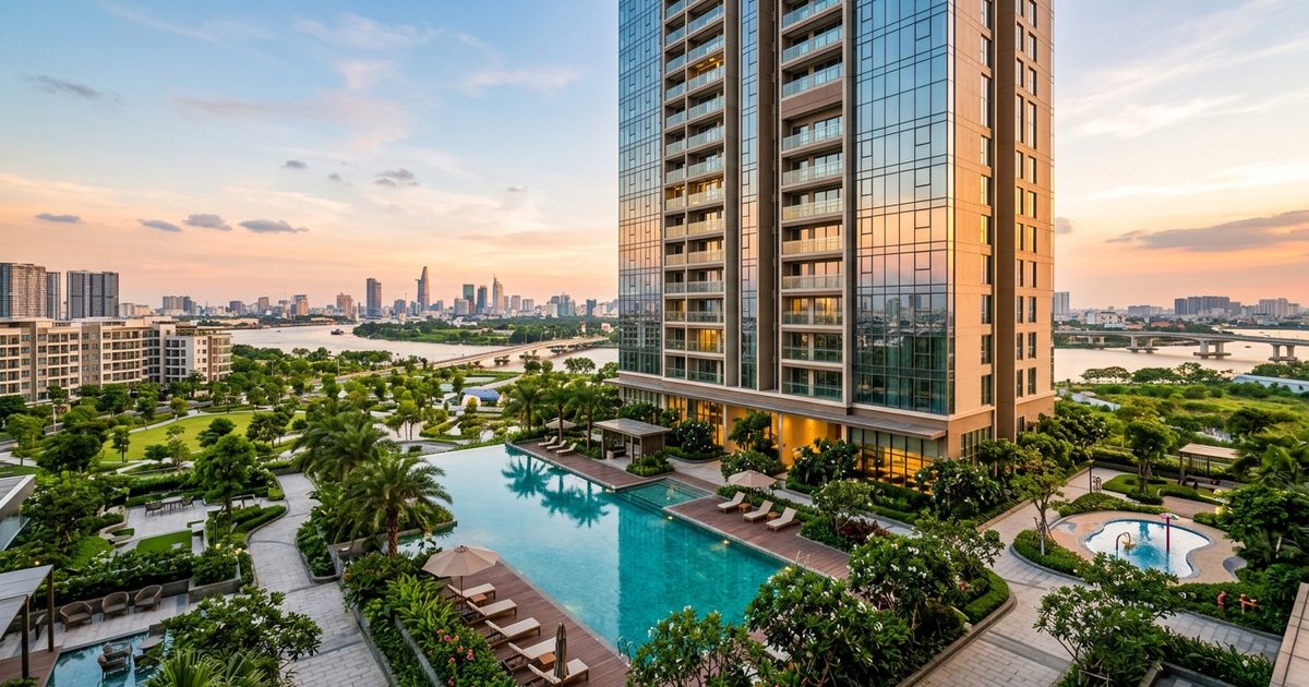 Cho Thuê Căn Hộ New City Thủ Thiêm 3 Phòng Ngủ Full Nội Thất Cao Cấp
