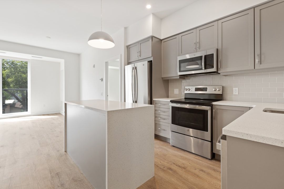 New City Thủ Thiêm — apartment kitchen modern furnished