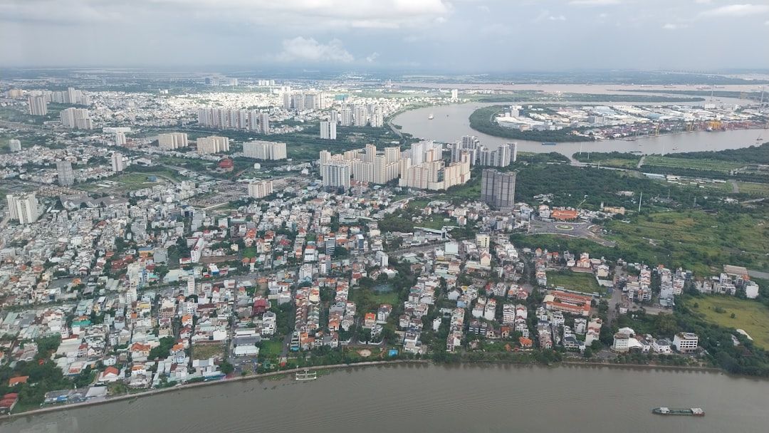 New City Thủ Thiêm — apartment balcony river view Saigon