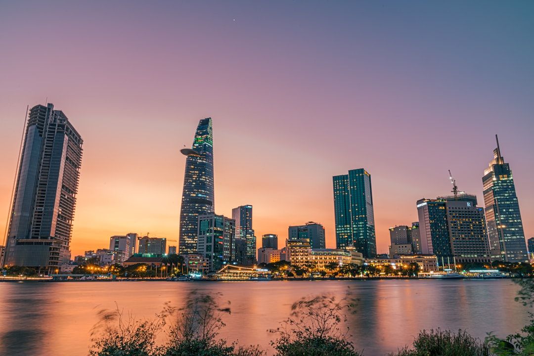 New City Thủ Thiêm — high rise apartment tower riverside Vietnam