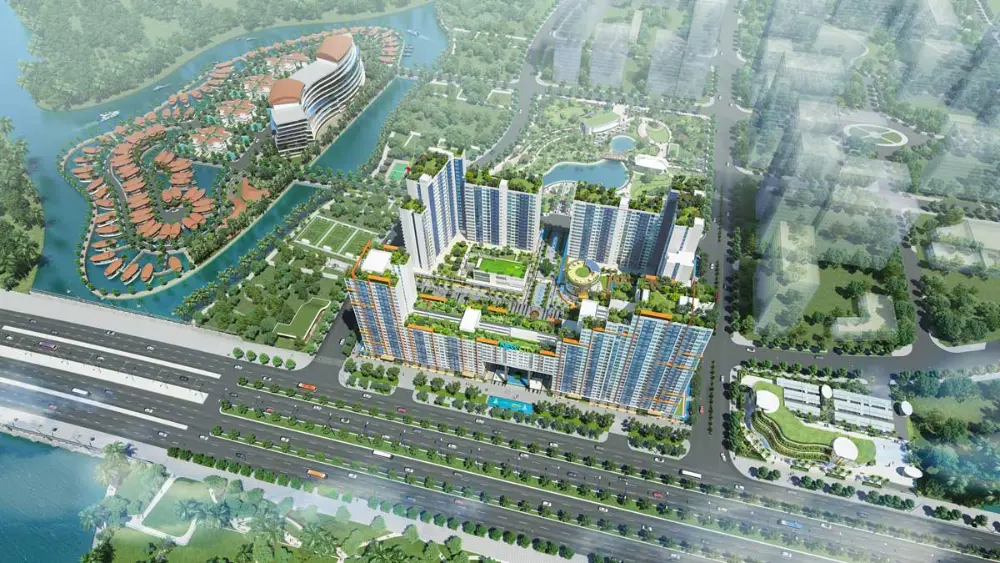 Dự án chung cư New City Thủ Thiêm nhìn từ Mai Chí Thọ